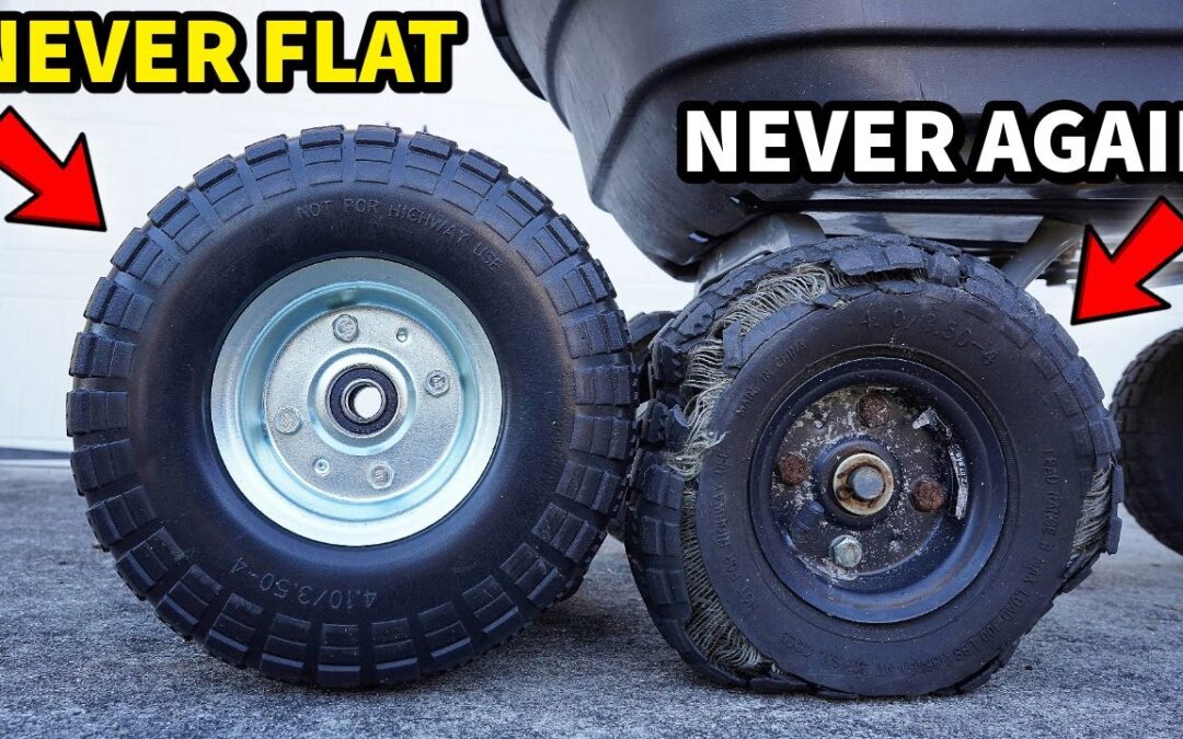 gardening flat free tires scam honest review home ideas
