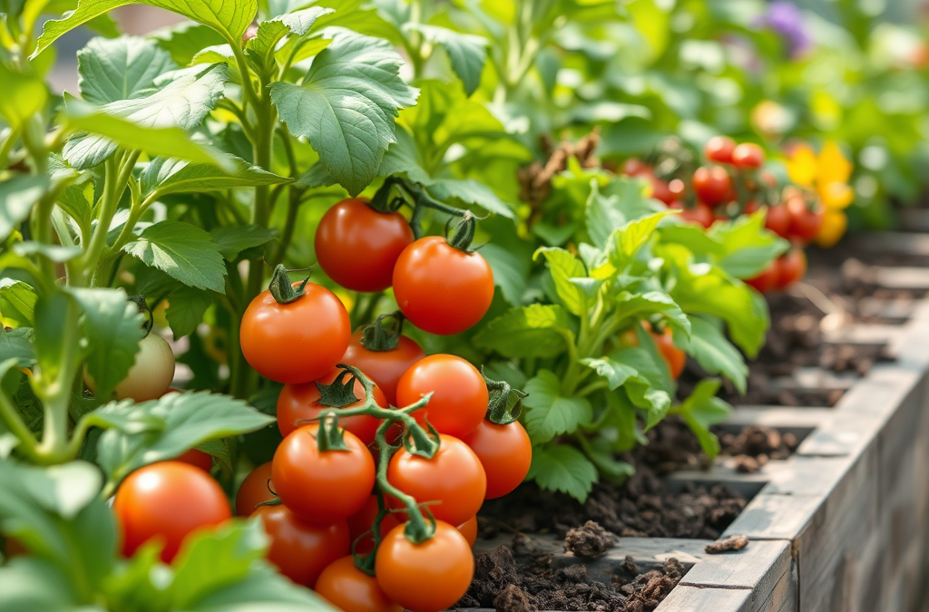 how to select companion plants for vegetables
