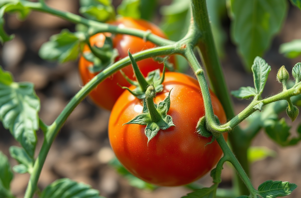 what causes blossom end rot in tomatoes