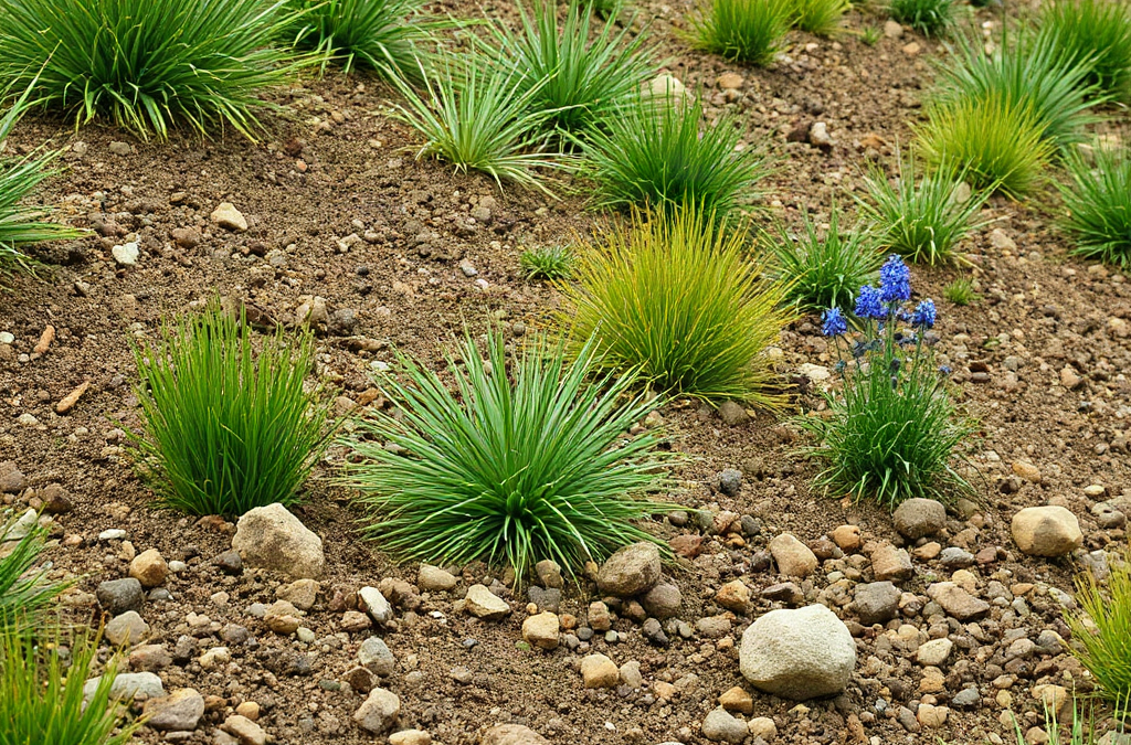 Plants for Erosion Control on Sloping Garden Ground—Species Choices by Sun, Moisture, and Slope