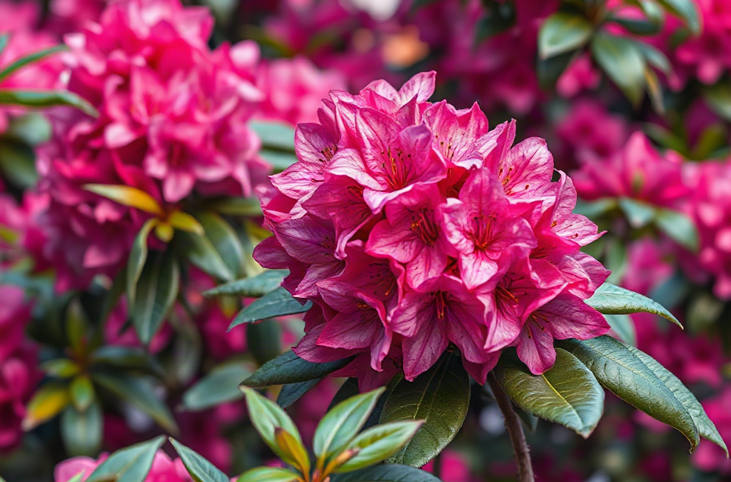 Rhododendron growing zones and cold damage risks