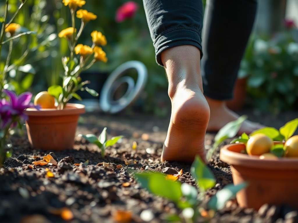 Barefoot Gardening Risks From Soil and Surface Hazards