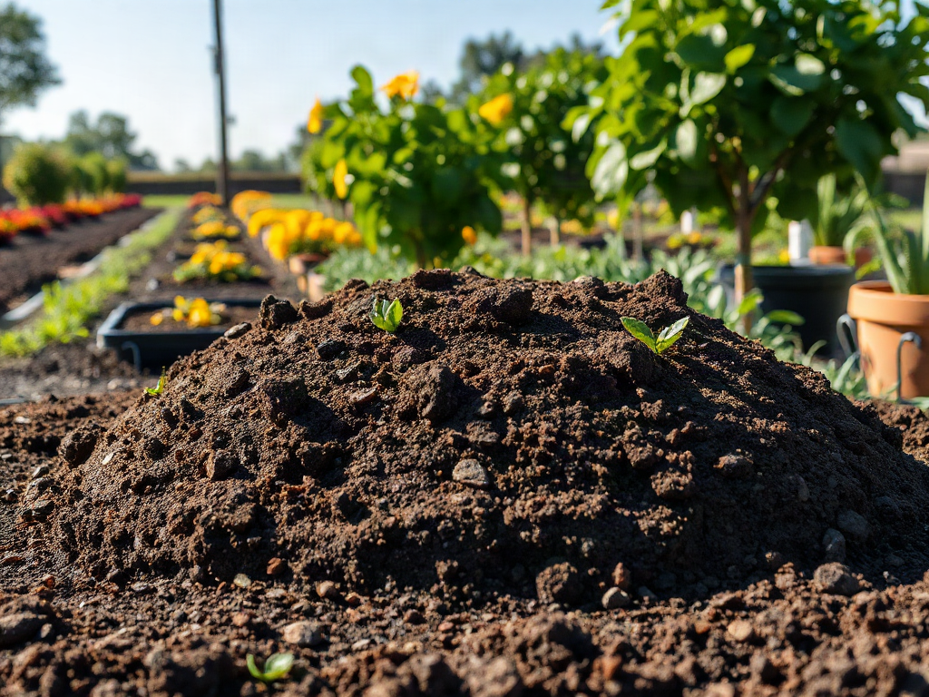 Mound Gardening for Wet or Compacted Planting Sites