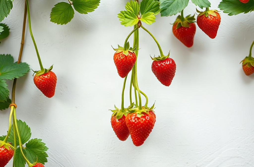 Vertical strawberry garden problems and support fixes